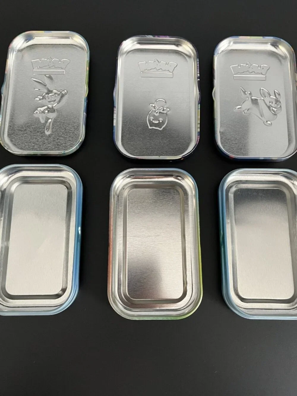 SET of 3 EMPTY Pokemon Card Tins